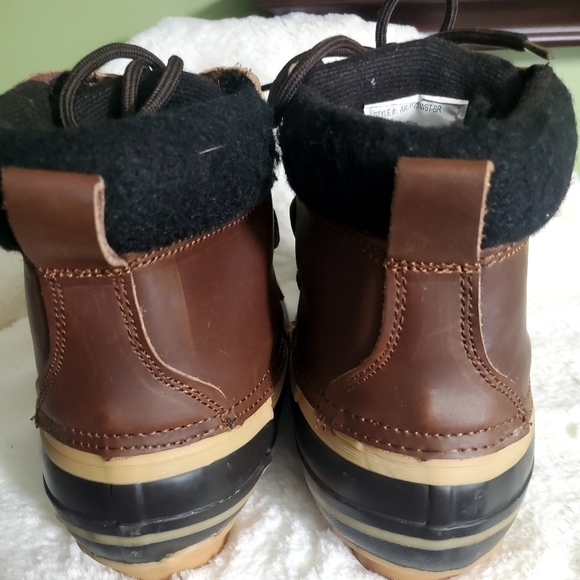 Natural Selection Bass Pro Shops Outdoor Rain Duck Boots Size 7 - Picture 4 of 5